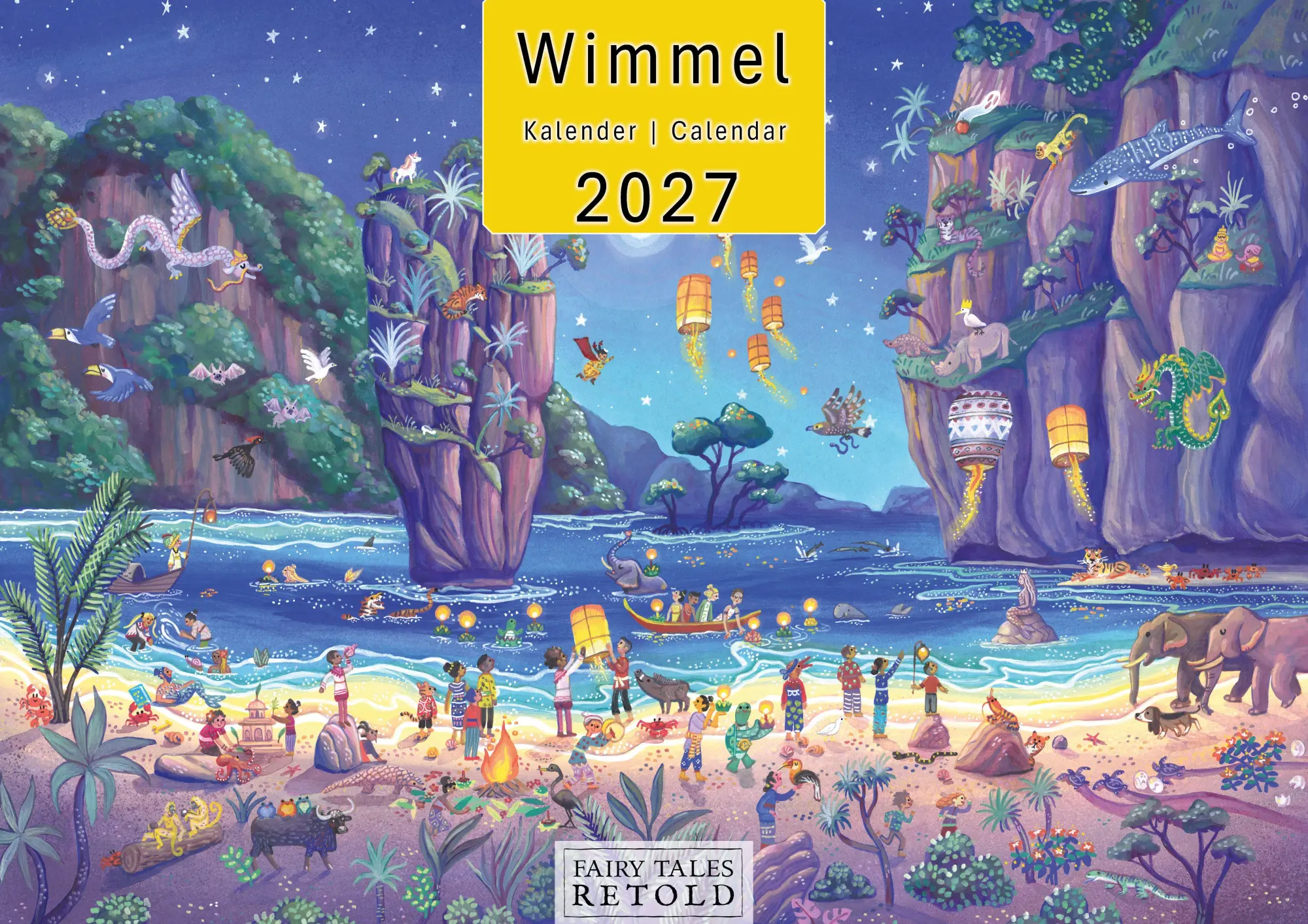 Cover: 9783912681024 | Wimmelkalender 2027 | Stephan Kalinski | Kalender | Deutsch | 2027