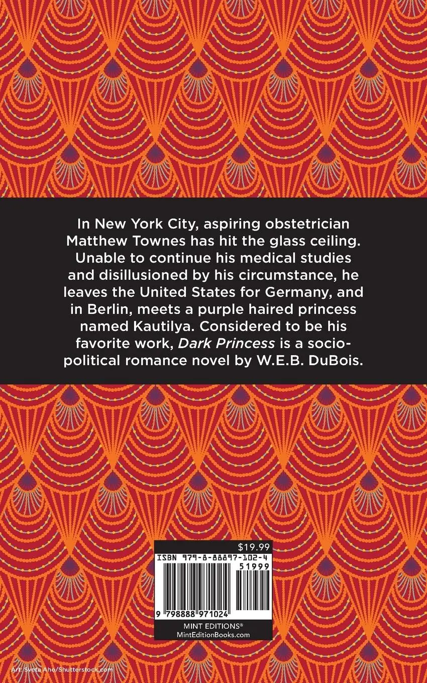 Rückseite: 9798888971024 | Dark Princess | W. E. B. Du Bois | Taschenbuch | Englisch | 2024