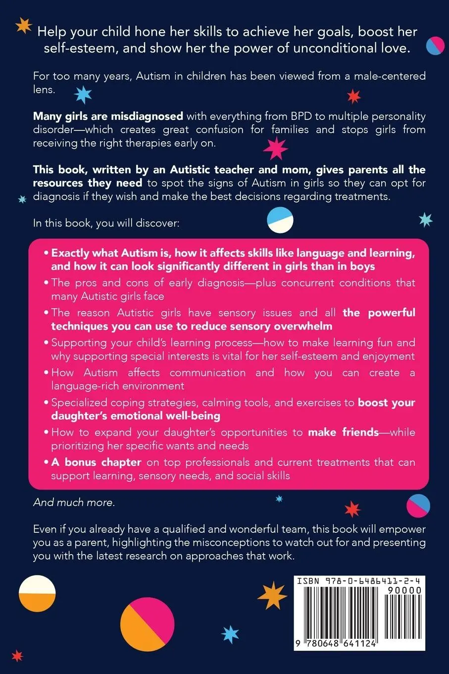 Rückseite: 9780648641124 | Raising an Autistic Girl | Taylor Eberstadt | Taschenbuch | Englisch
