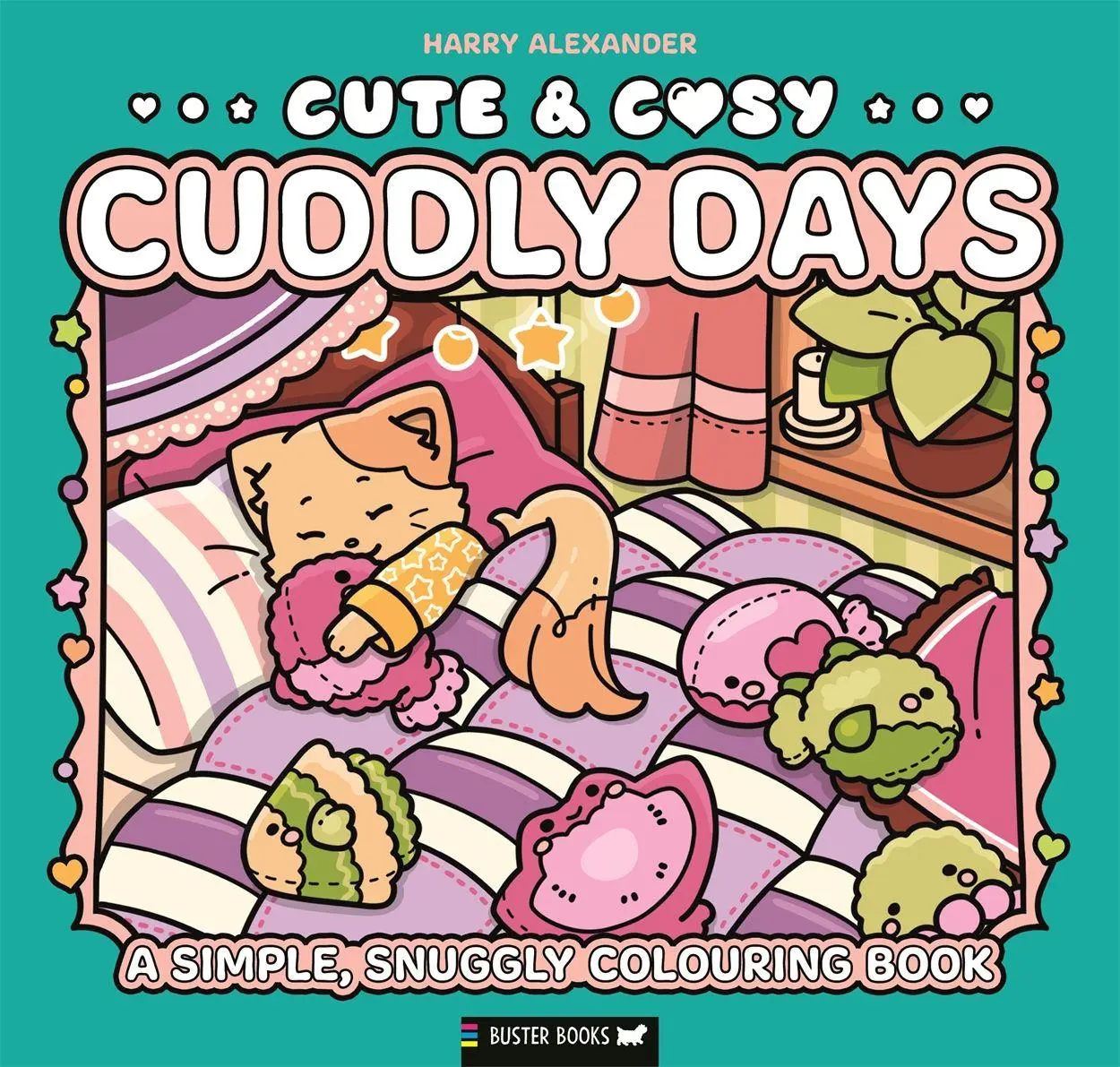 Cover: 9781837251124 | Cute &amp; Cosy: Cuddly Days | A Simple, Snuggly Colouring Book | Buch