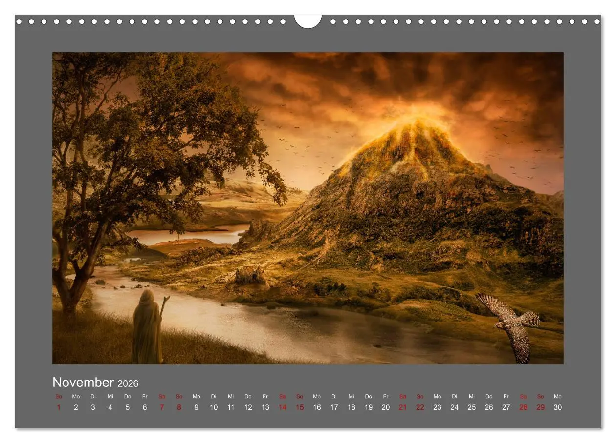 Bild: 9783457721124 | Weg des Zauberers (Wandkalender 2026 DIN A3 quer), CALVENDO...