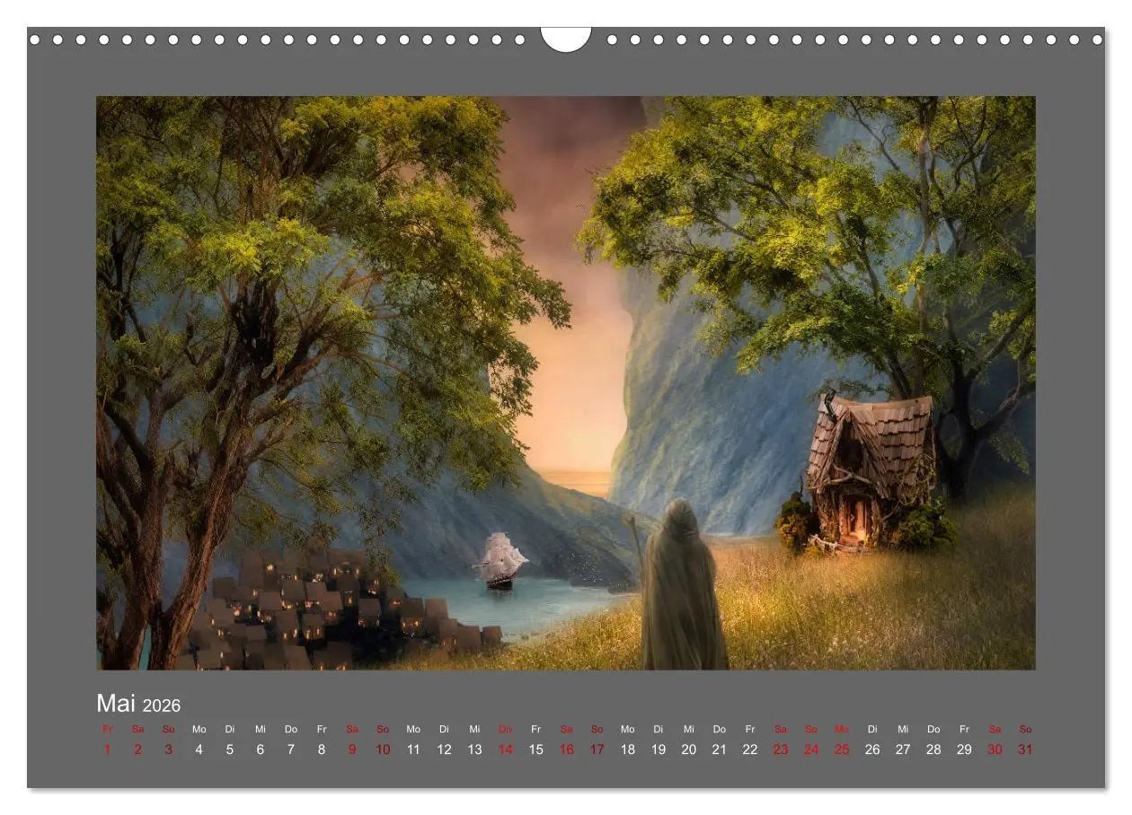 Bild: 9783457721124 | Weg des Zauberers (Wandkalender 2026 DIN A3 quer), CALVENDO...