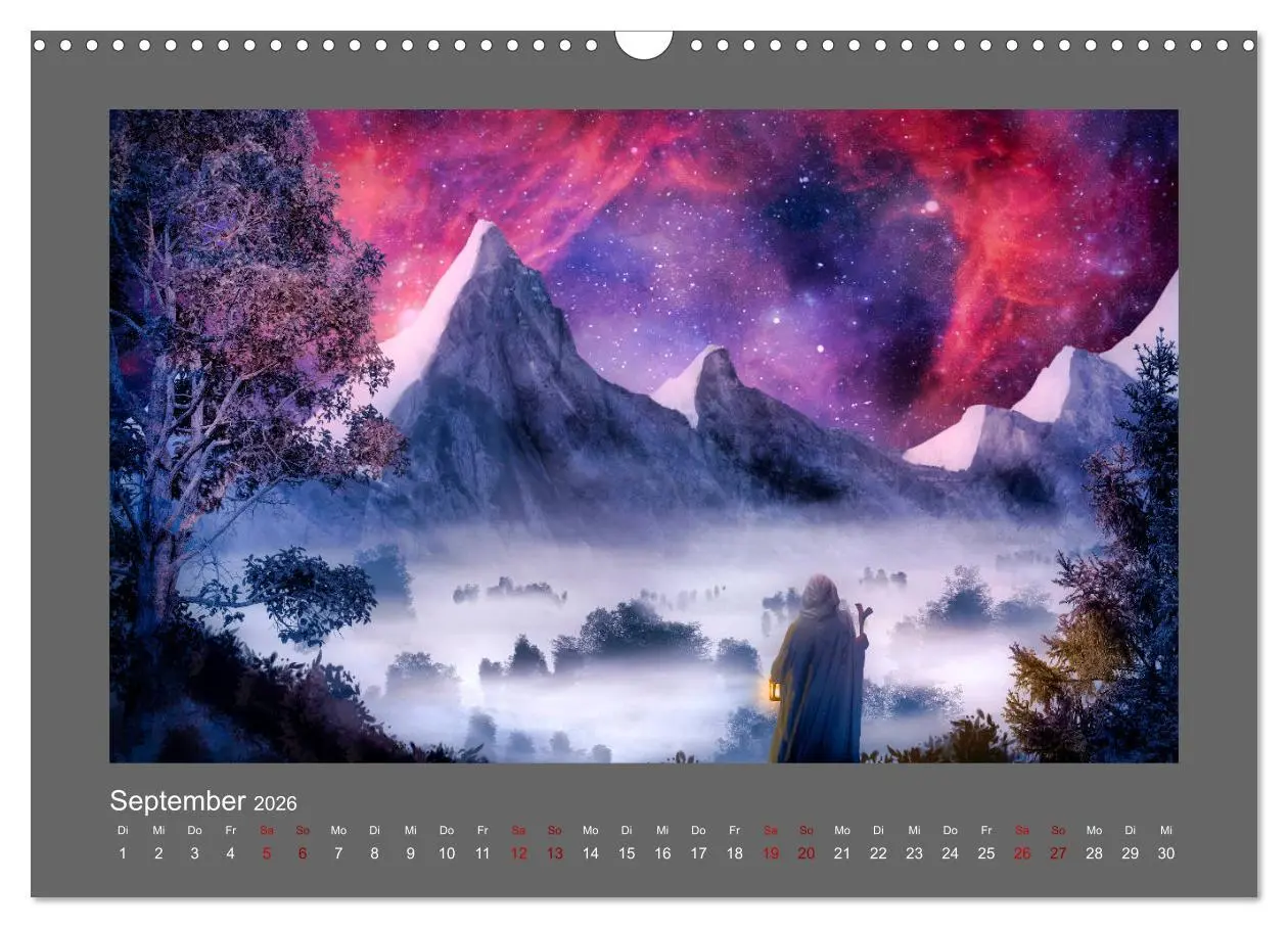 Bild: 9783457721124 | Weg des Zauberers (Wandkalender 2026 DIN A3 quer), CALVENDO...