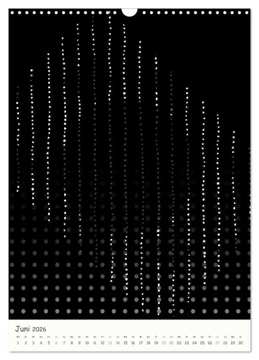 Bild: 9783516431124 | Punkt Punkt Punkt (Wandkalender 2026 DIN A3 hoch), CALVENDO...