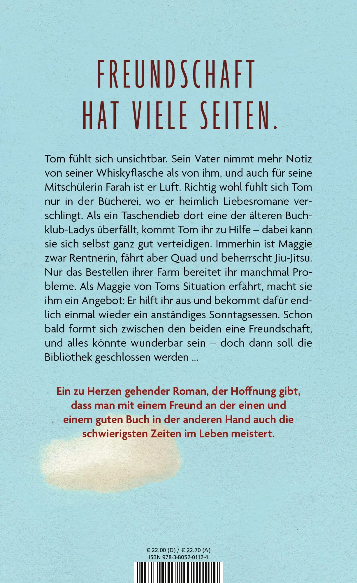 Rückseite: 9783805201124 | So was wie Freunde | Eine herzerwärmende Freundschaftsgeschichte