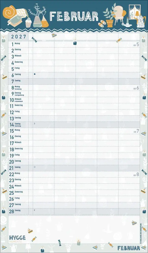 Bild: 9783819301124 | Hygge Planer 2027 | Verlag Korsch | Kalender | 14 S. | Deutsch | 2027