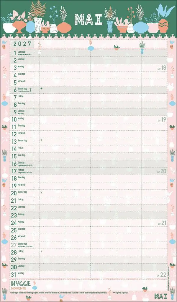 Bild: 9783819301124 | Hygge Planer 2027 | Verlag Korsch | Kalender | 14 S. | Deutsch | 2027