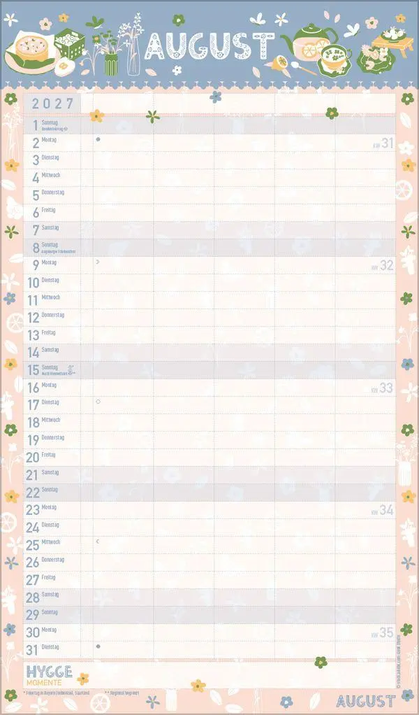Bild: 9783819301124 | Hygge Planer 2027 | Verlag Korsch | Kalender | 14 S. | Deutsch | 2027