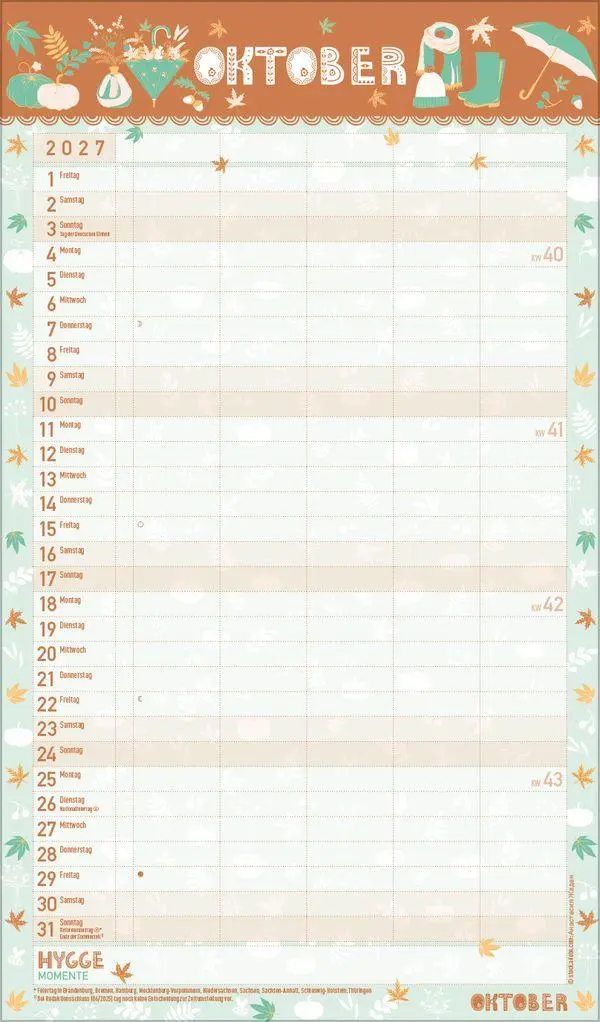 Bild: 9783819301124 | Hygge Planer 2027 | Verlag Korsch | Kalender | 14 S. | Deutsch | 2027