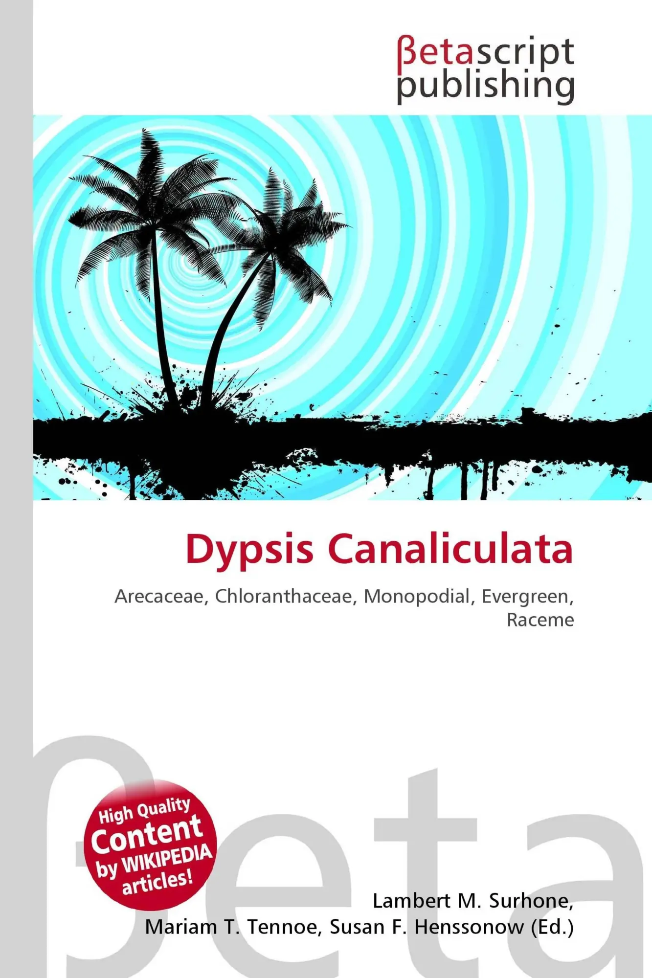 Dypsis Canaliculata