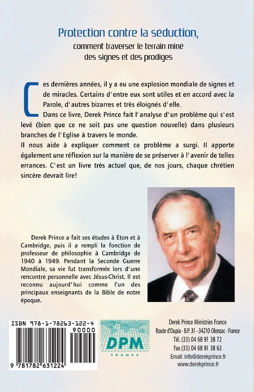 Rückseite: 9781782631224 | Protection from Deception - FRENCH | Derek Prince | Taschenbuch | 2014