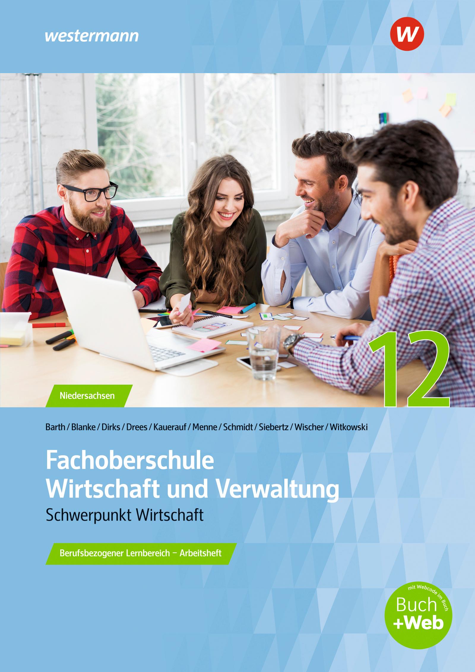 Cover: 9783427631224 | Fachoberschule Wirtschaft und Verwaltung. Klasse 12: Arbeitsheft