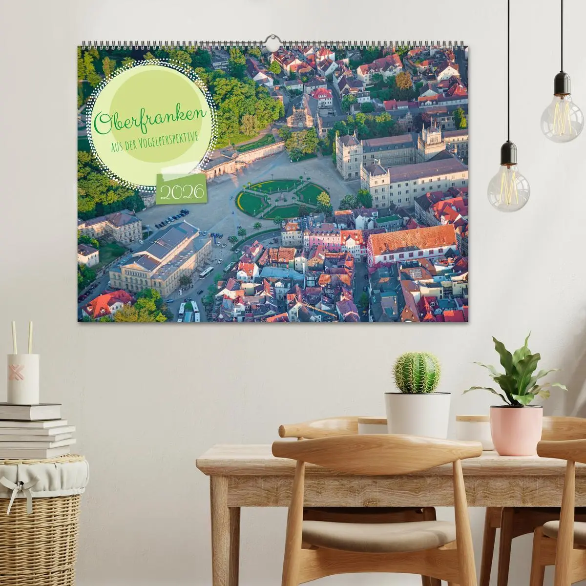 Bild: 9783457331224 | Oberfranken aus der Vogelperspektive (Wandkalender 2026 DIN A2...