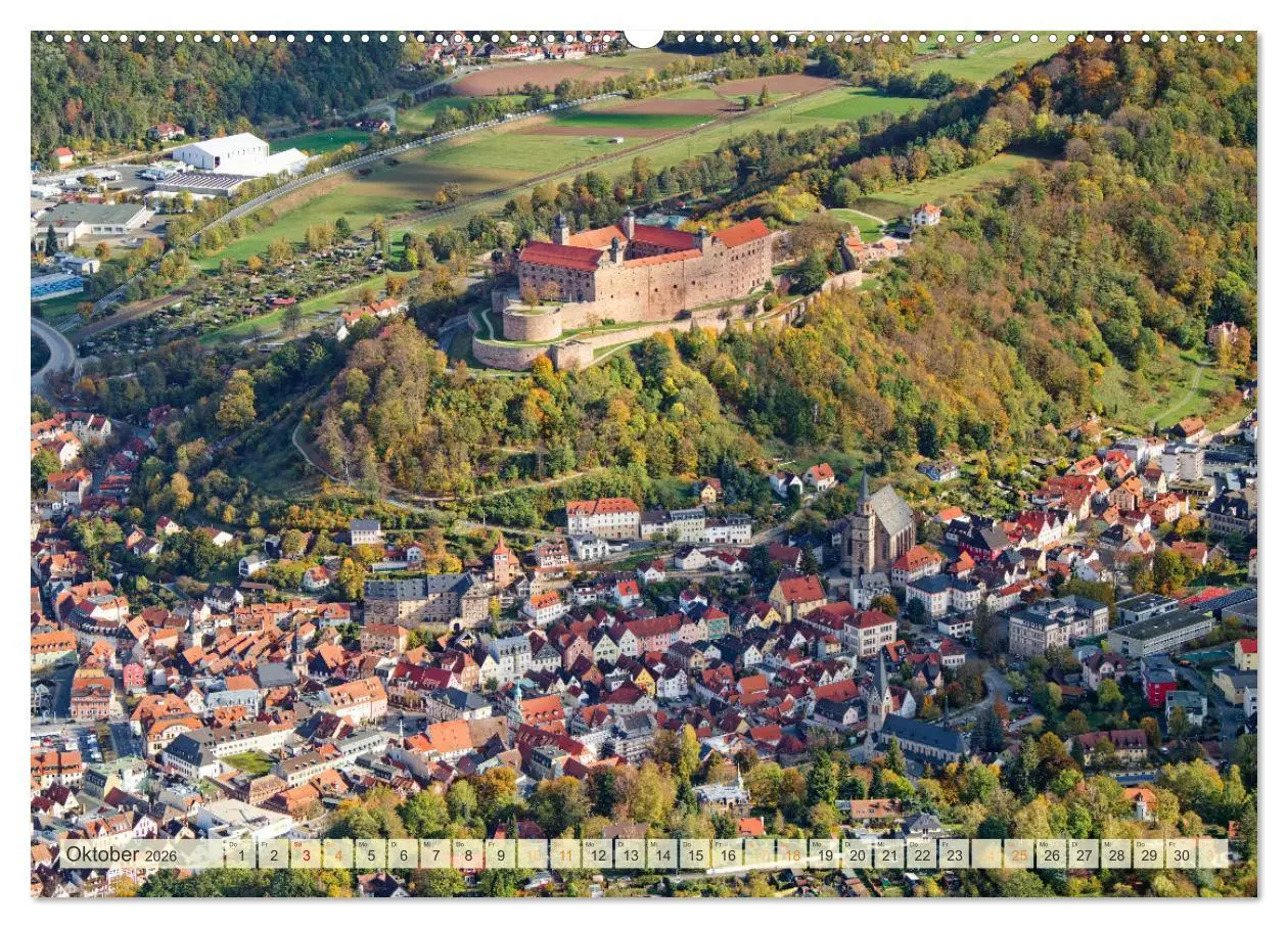 Bild: 9783457331224 | Oberfranken aus der Vogelperspektive (Wandkalender 2026 DIN A2...