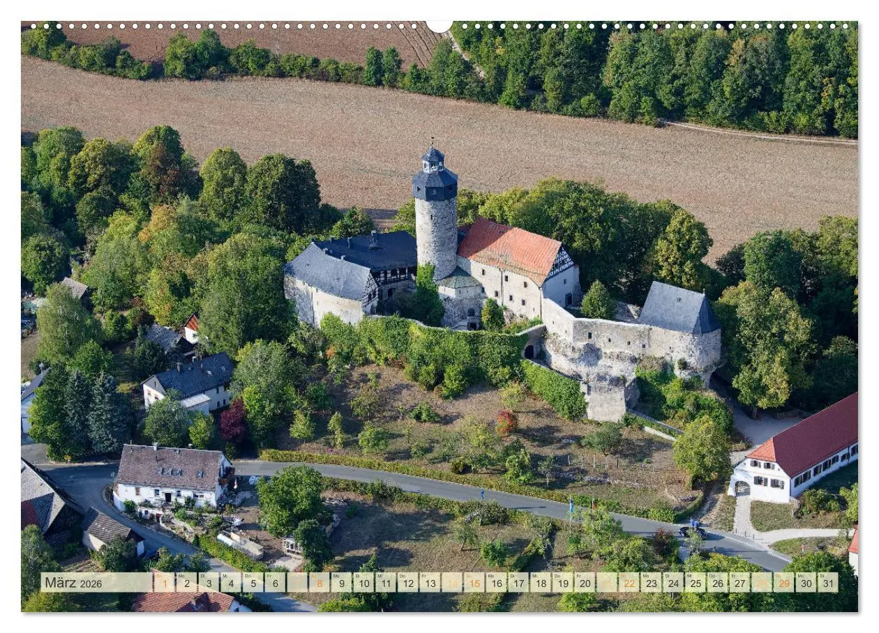 Bild: 9783457331224 | Oberfranken aus der Vogelperspektive (Wandkalender 2026 DIN A2...