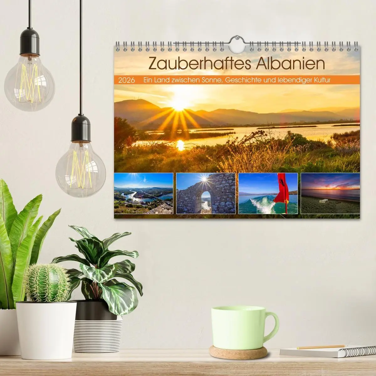 Bild: 9783516731224 | Zauberhaftes Albanien (Wandkalender 2026 DIN A4 quer), CALVENDO...