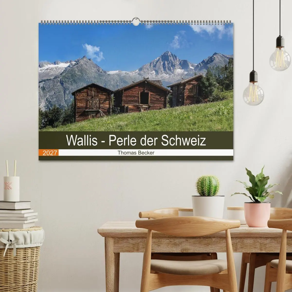 Bild: 9783594021224 | Wallis. Perle der Schweiz (Wandkalender 2027 DIN A2 quer), CALVENDO...