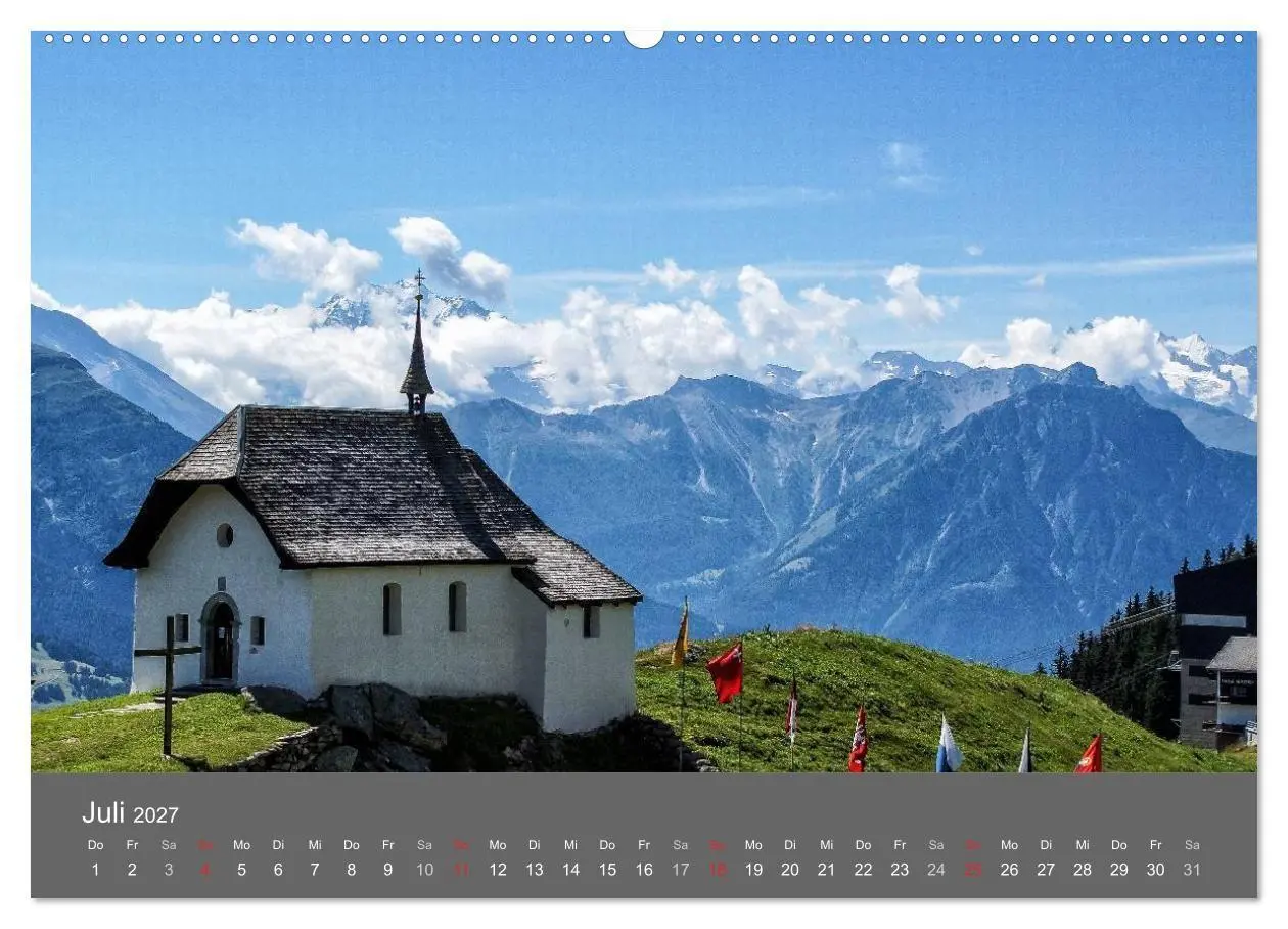 Bild: 9783594021224 | Wallis. Perle der Schweiz (Wandkalender 2027 DIN A2 quer), CALVENDO...