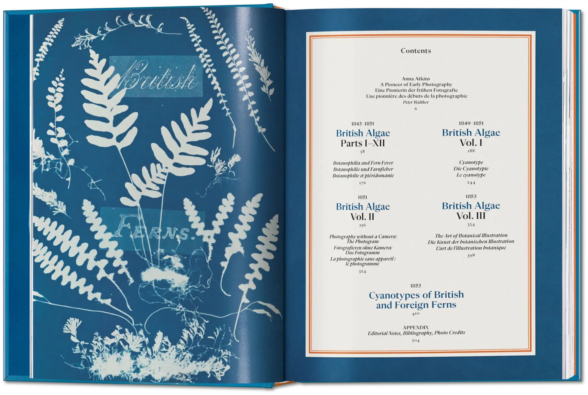 Bild: 9783754401224 | Anna Atkins | Cyanotypes. 45th Ed. | Peter Walther | Buch | 512 S.