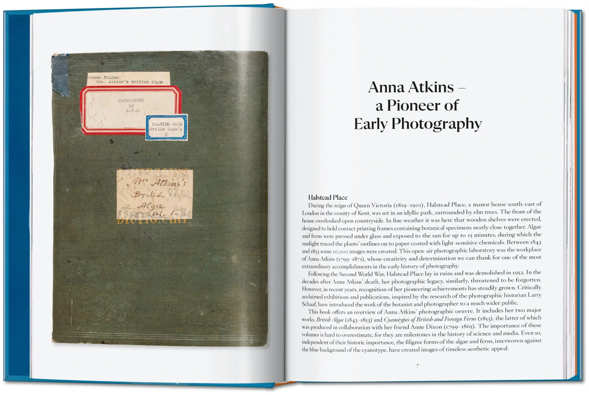 Bild: 9783754401224 | Anna Atkins | Cyanotypes. 45th Ed. | Peter Walther | Buch | 512 S.