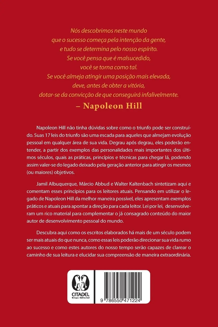 Rückseite: 9786550471224 | As 17 Leis do Triunfo | Jamil Albuquerque | Taschenbuch | 2021