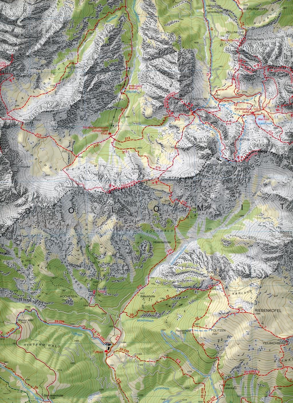 Bild: 9788883151224 | Wanderkarte 72 Lienzer Dolomiten -Lesachtal-Obertillach-Lienz | 2019