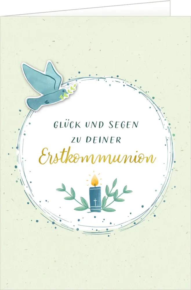 Cover: 4050003951324 | Grußkarten-Set - Glückwünsche zur Kommunion | 4 Motive x 6 Exemplare