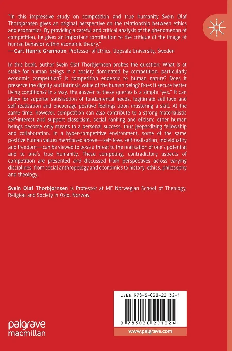 Rückseite: 9783030221324 | What Happens to People in a Competitive Society | Thorbjørnsen | Buch