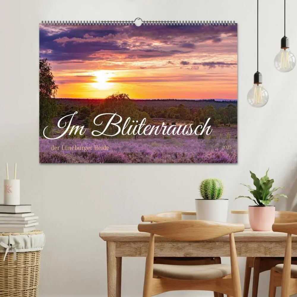 Bild: 9783383831324 | Im Blütenrausch der Lüneburger Heide (Wandkalender 2025 DIN A2...