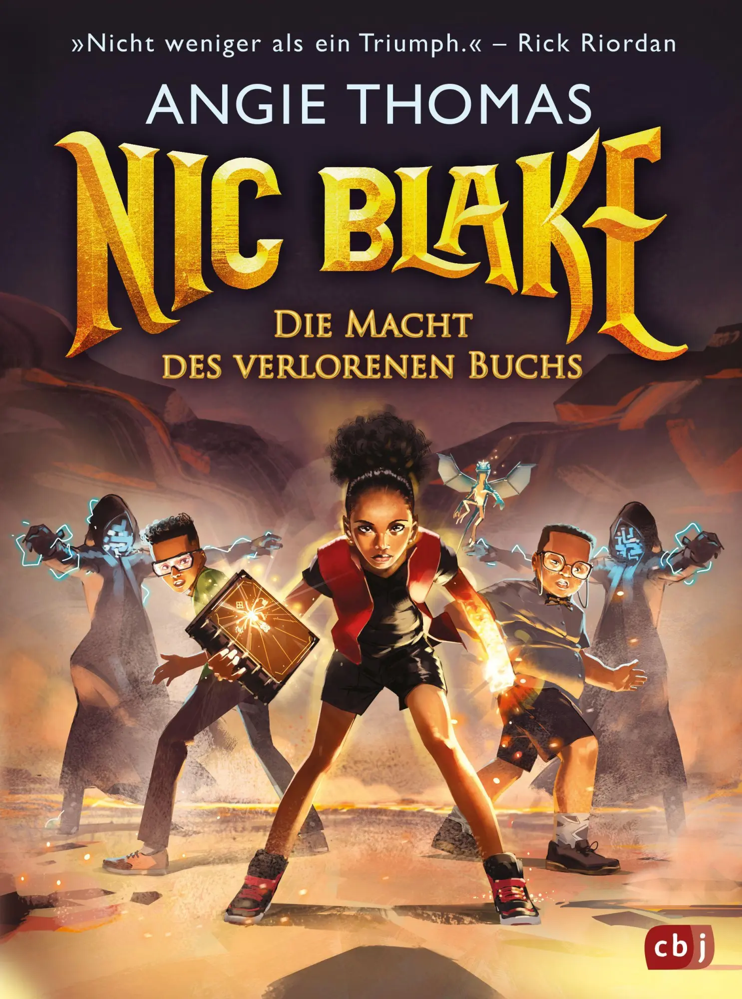 Cover: 9783570181324 | Nic Blake - Die Macht des verlorenen Buchs | Angie Thomas | Buch | cbj