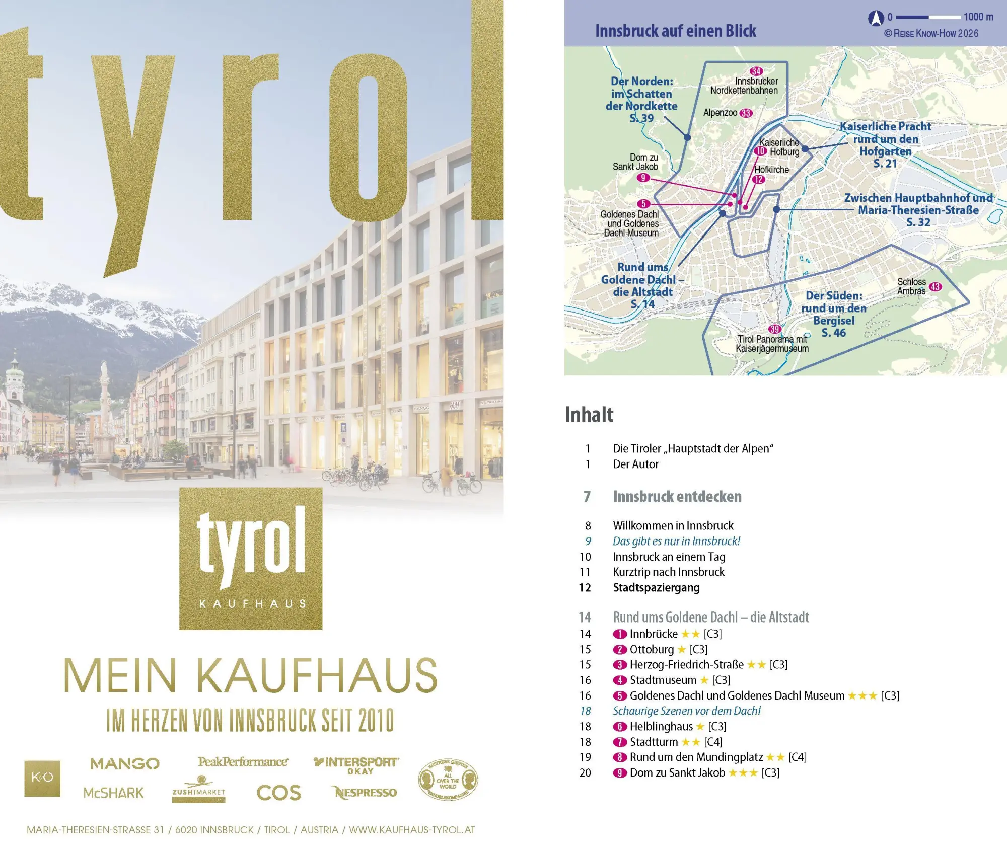 Bild: 9783831781324 | Reise Know-How CityTrip Innsbruck | Sven Eisermann | Taschenbuch