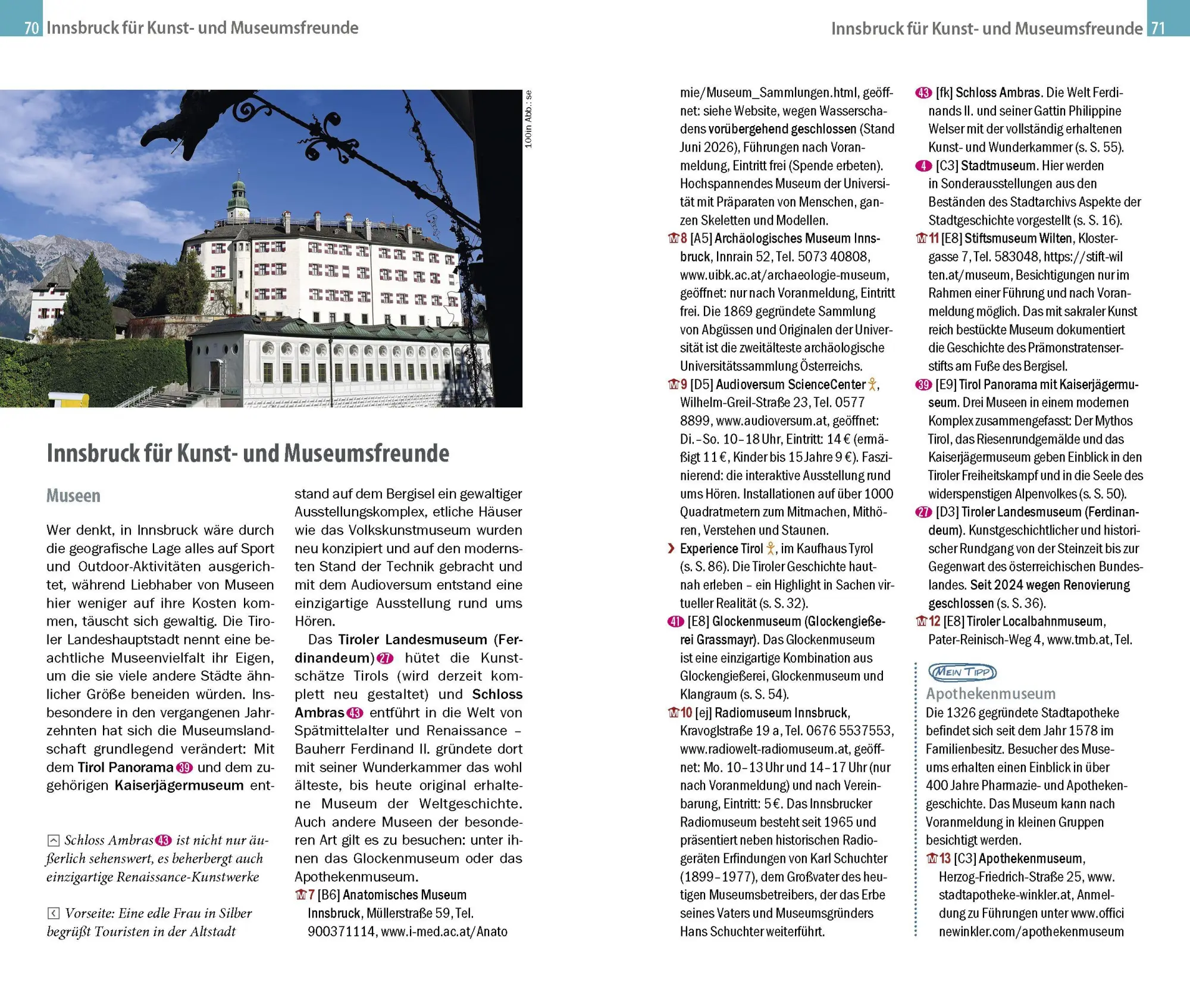Bild: 9783831781324 | Reise Know-How CityTrip Innsbruck | Sven Eisermann | Taschenbuch