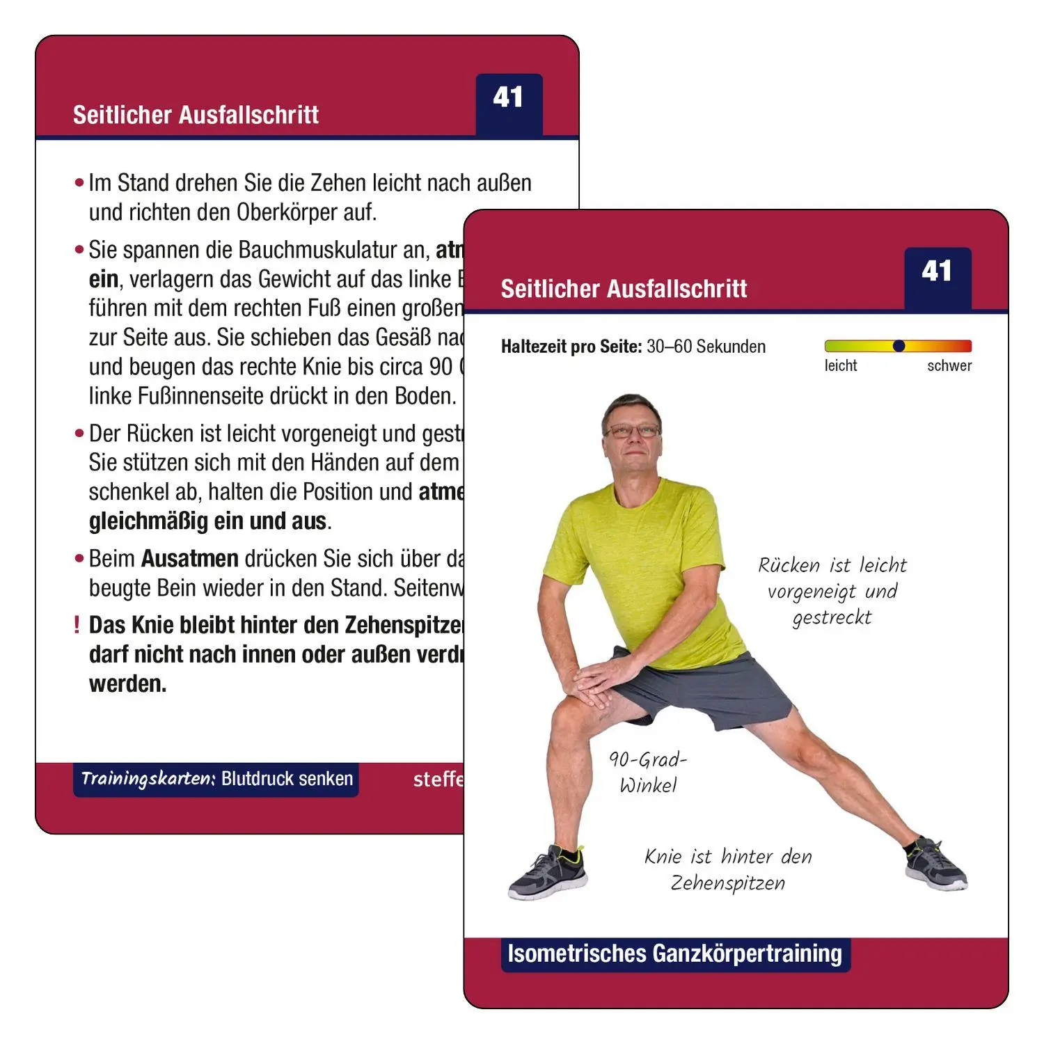 Bild: 9783957991324 | Trainingskarten Blutdruck senken | Ronald Thomschke (u. a.) | Buch
