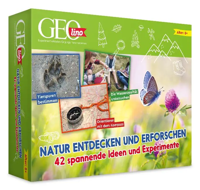Cover: 4019631671424 | GEOlino Natur entdecken und erforschen | Franzis | Mit Buch, 52 Seiten