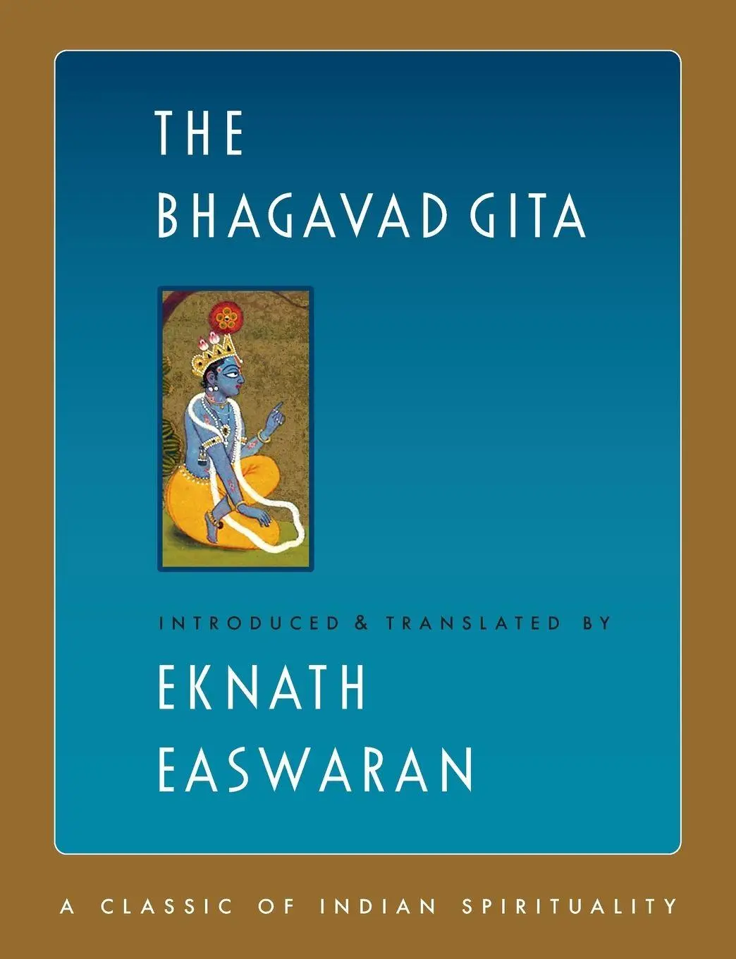 Cover: 9781586381424 | The Bhagavad Gita | Large Print Edition | Eknath Easwaran | Buch