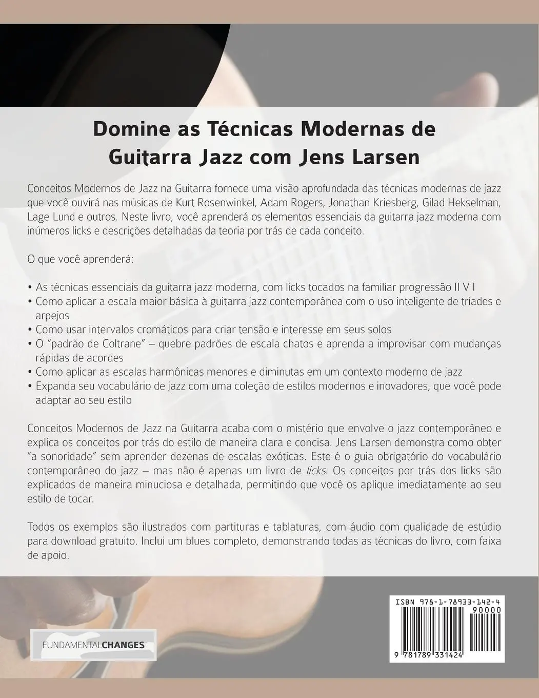 Rückseite: 9781789331424 | Conceitos Modernos de Jazz na Guitarra | Jens Larsen (u. a.) | Buch