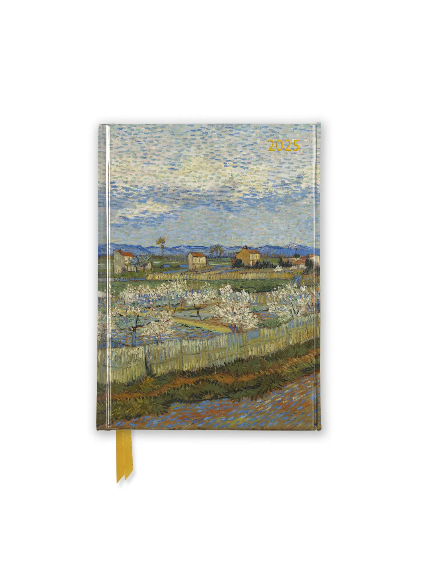 Cover: 9781835621424 | The Courtauld - Pfirsichbäume in Blüte - Taschenkalender 2025 | 2025