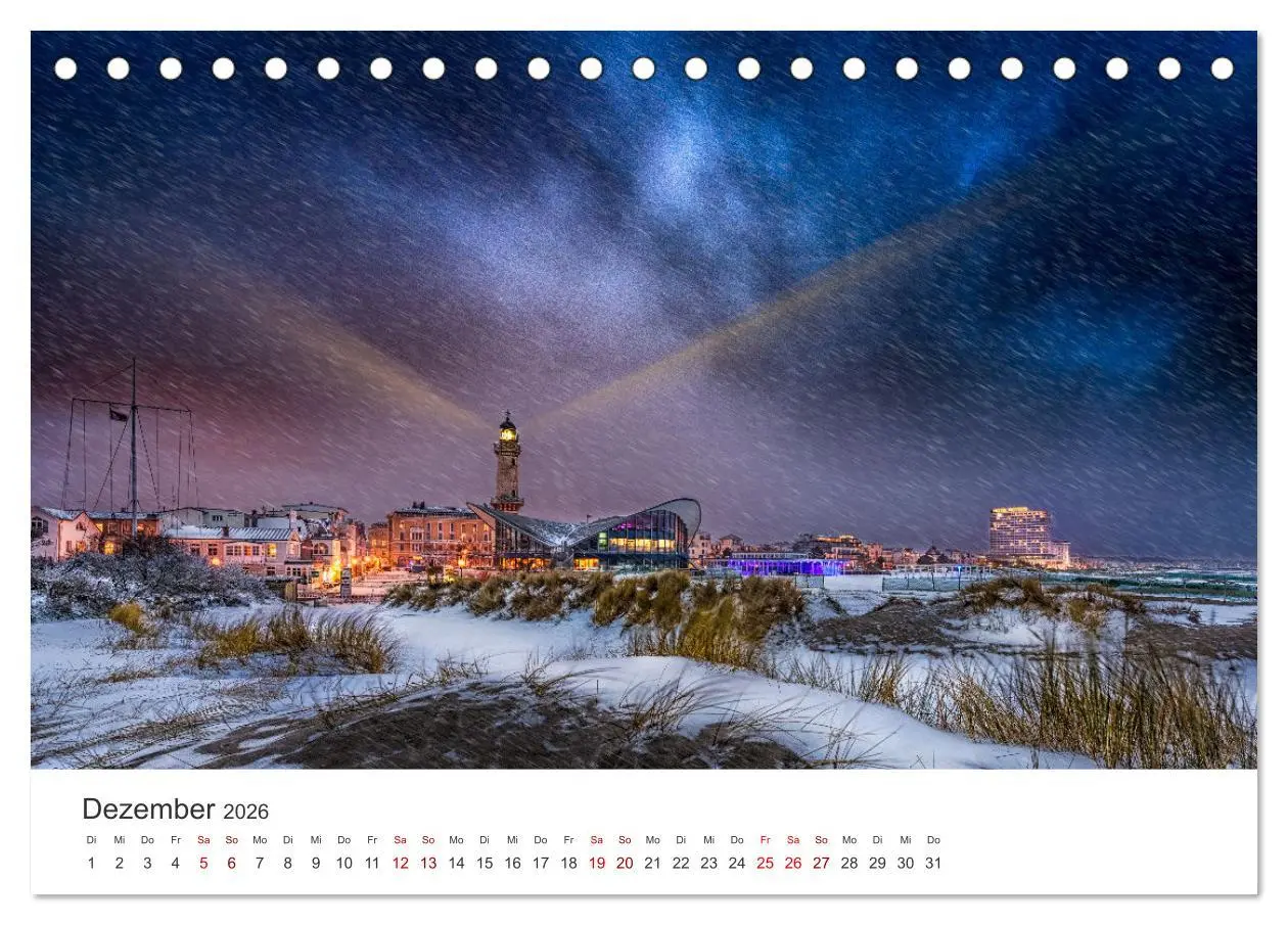 Bild: 9783457621424 | Warnemünde by Olaf Rehmert (Tischkalender 2026 DIN A5 quer),...