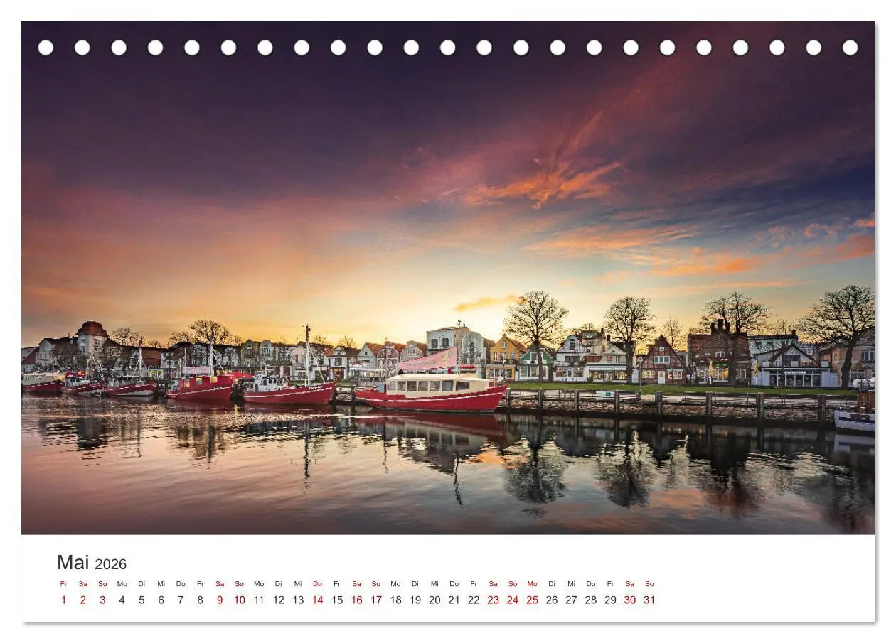 Bild: 9783457621424 | Warnemünde by Olaf Rehmert (Tischkalender 2026 DIN A5 quer),...