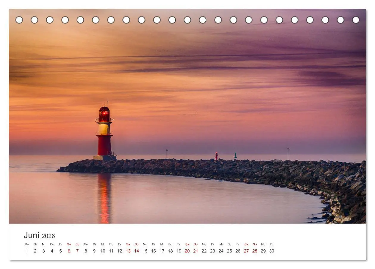 Bild: 9783457621424 | Warnemünde by Olaf Rehmert (Tischkalender 2026 DIN A5 quer),...