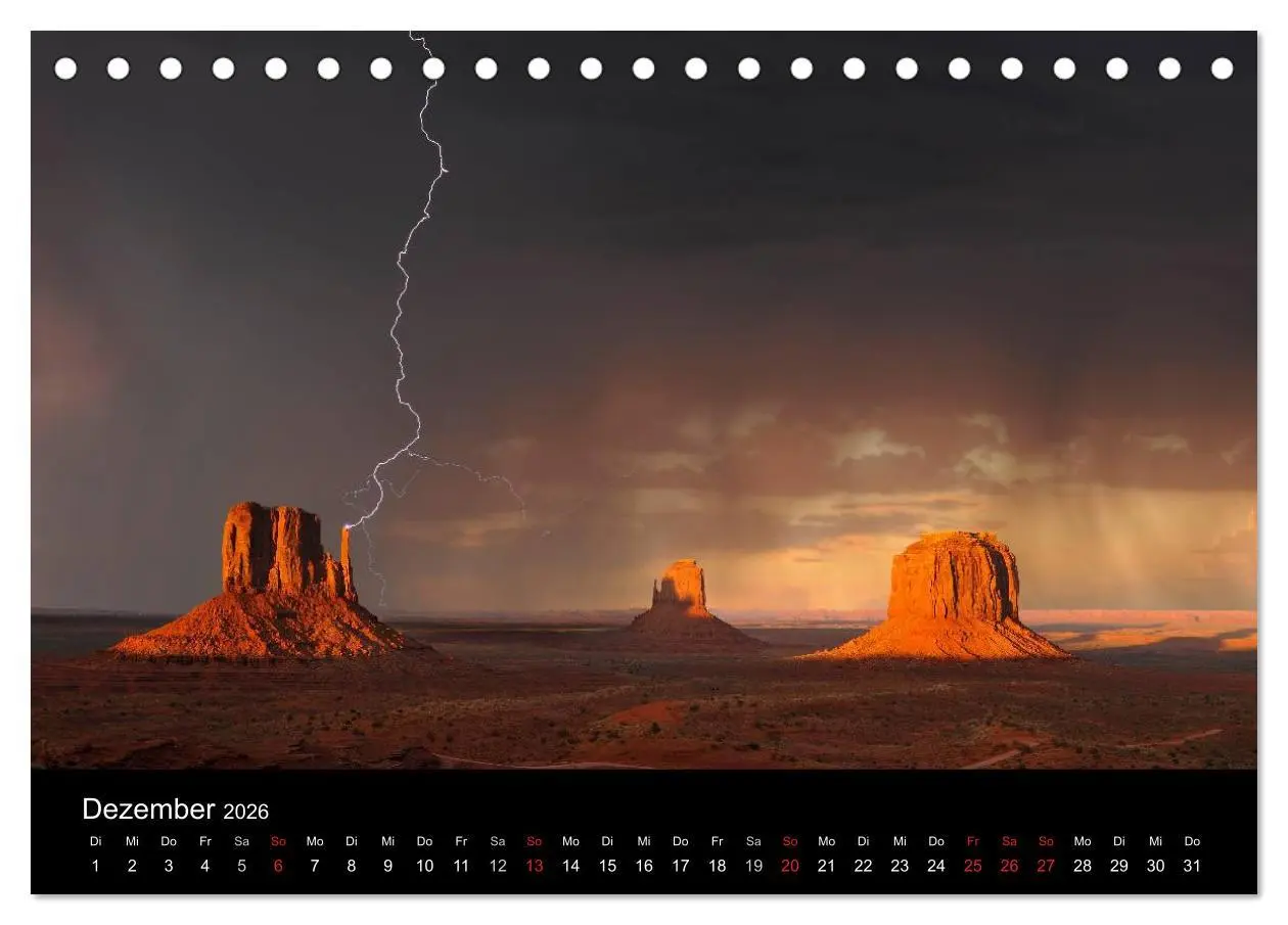 Bild: 9783516191424 | USA - Der Wilde Westen (Tischkalender 2026 DIN A5 quer), CALVENDO...