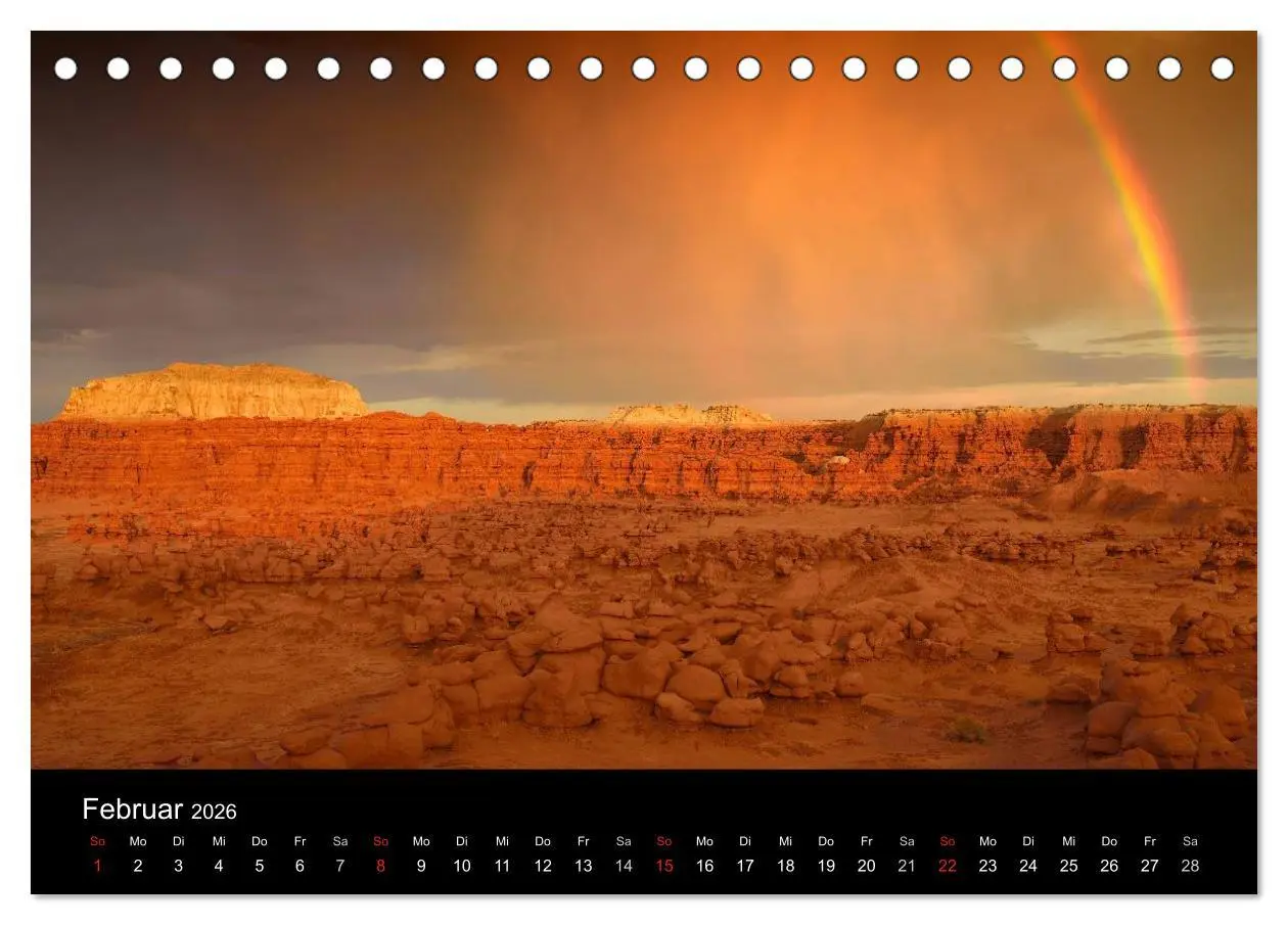 Bild: 9783516191424 | USA - Der Wilde Westen (Tischkalender 2026 DIN A5 quer), CALVENDO...