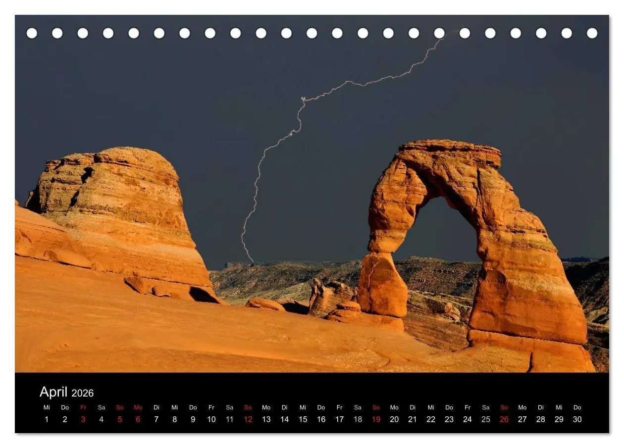 Bild: 9783516191424 | USA - Der Wilde Westen (Tischkalender 2026 DIN A5 quer), CALVENDO...