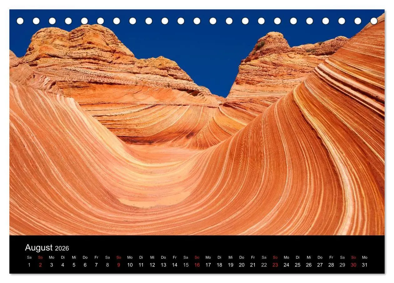 Bild: 9783516191424 | USA - Der Wilde Westen (Tischkalender 2026 DIN A5 quer), CALVENDO...