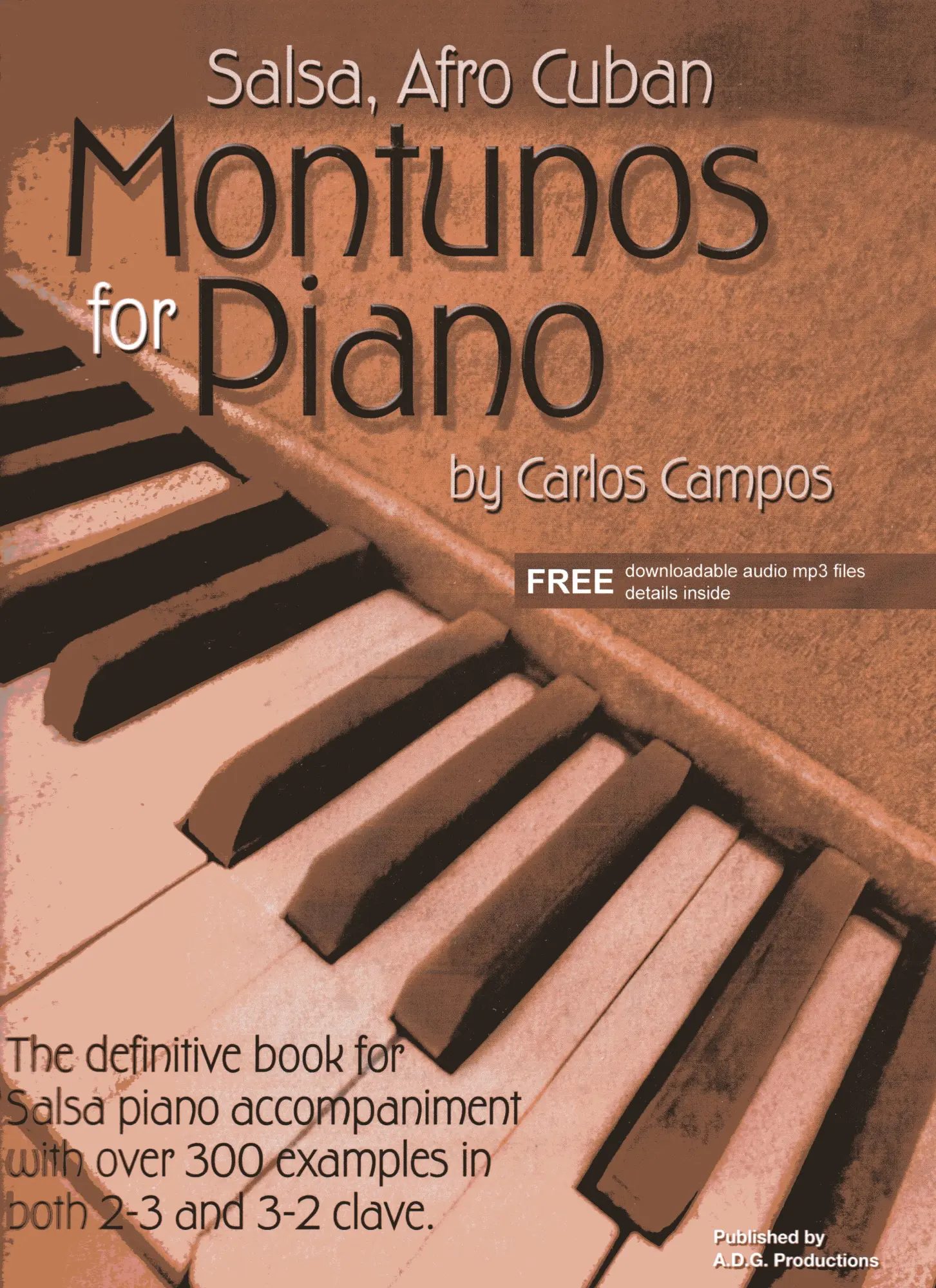 Cover: 663389101524 | Salsa &amp; Afro Cuban Montunos | Buch + Online-Audio | ADG Productions