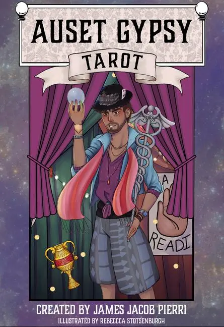 Cover: 9780764361524 | Auset Gypsy Tarot (Deck and Guidebook Box Set) | James Jacob Pierri
