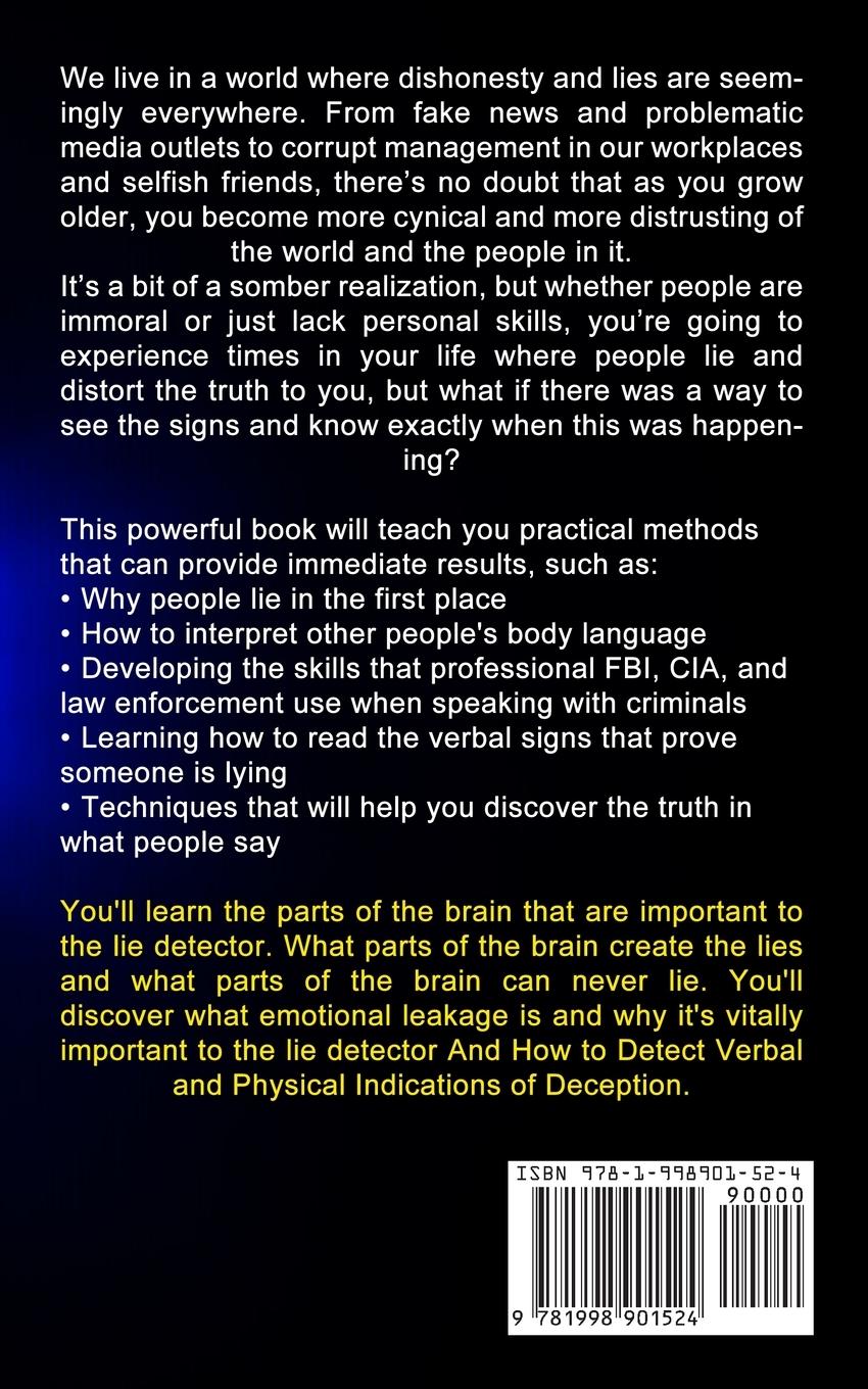 Rückseite: 9781998901524 | How to Spot a Liar | Jack Garner | Taschenbuch | Englisch | 2023