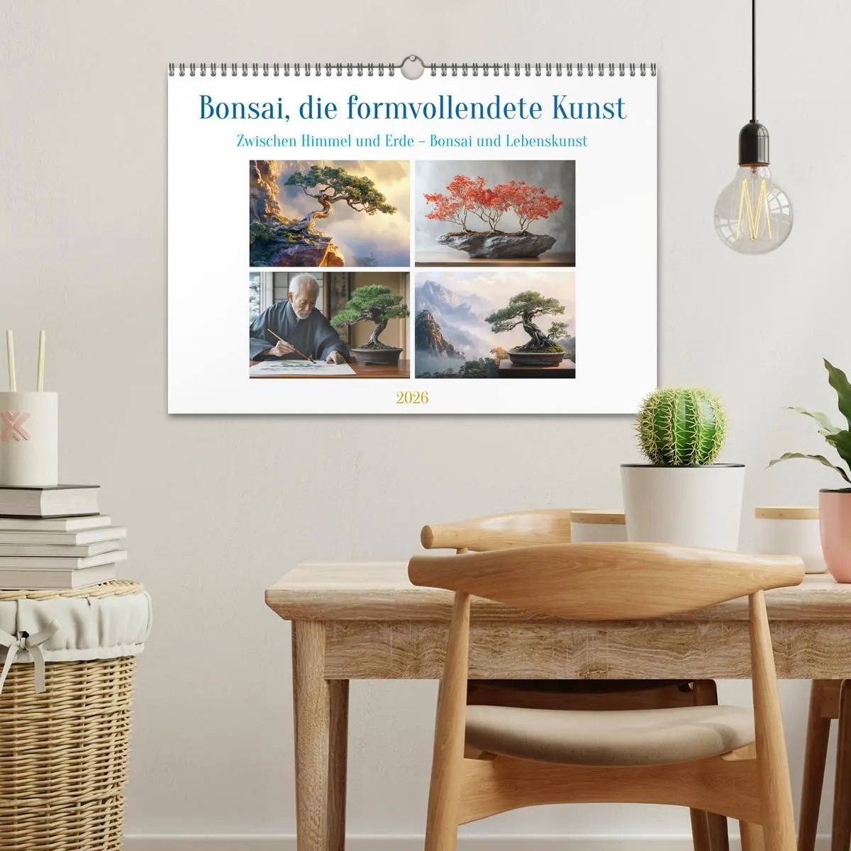 Bild: 9783457301524 | Bonsai, die formvollendete Kunst (Wandkalender 2026 DIN A3 quer),...