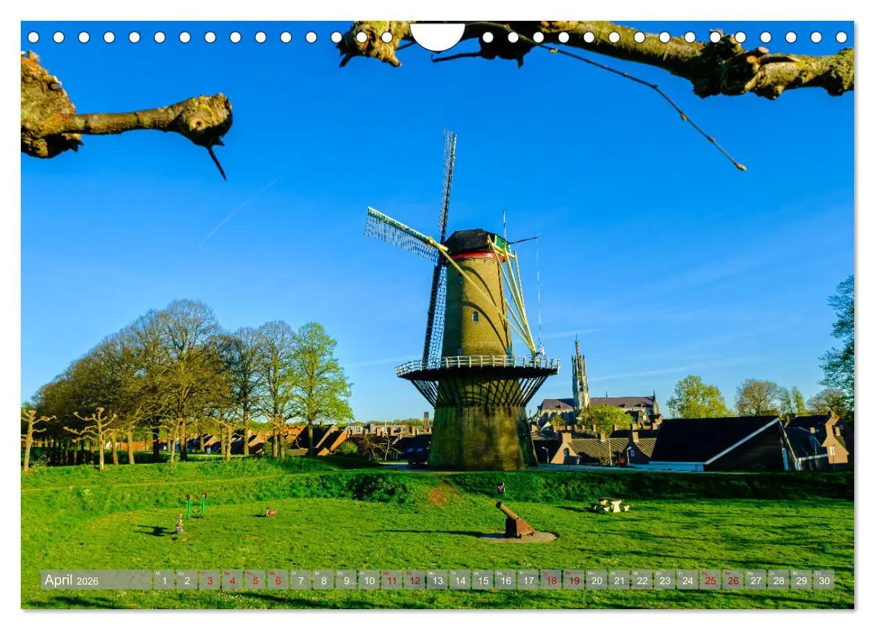 Bild: 9783457541524 | Ein Blick auf Hulst in Zeeland (Wandkalender 2026 DIN A4 quer),...