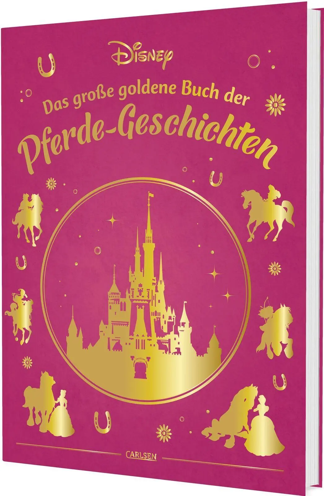 Cover: 9783551281524 | Disney: Das große goldene Buch der Pferde-Geschichten | Walt Disney